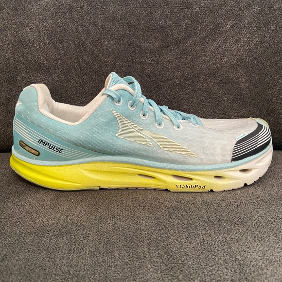 Altra Shoes - Altra Impulse Running Shoes Women 9.5 Blue Zero Drop StabiliPod Sneakers A2542-2